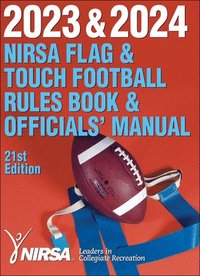 bokomslag 2023 & 2024 NIRSA Flag & Touch Football Rules Book & Officials' Manual