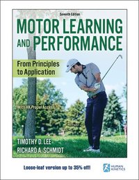 bokomslag Motor Learning and Performance