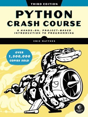 bokomslag Python Crash Course, 3rd Edition