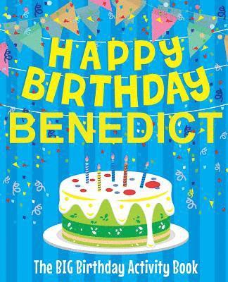 Birthdaydr - Happy Birthday Benedict - The Big Birthday Activity Book: (Personalized Children's Activity Book), Häftad. Tillgänglighet: Lägg i varukorg