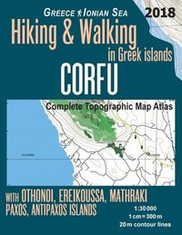bokomslag Corfu Complete Topographic Map Atlas 1
