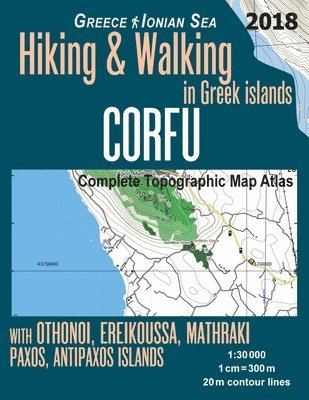 Corfu Complete Topographic Map Atlas 1 1