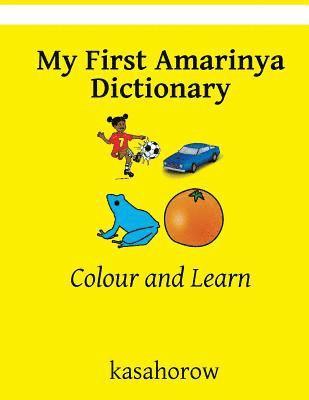 bokomslag My First Amarinya Dictionary