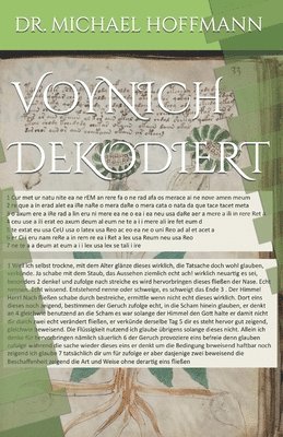 Voynich dekodiert 1