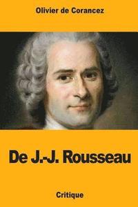 bokomslag De J.-J. Rousseau