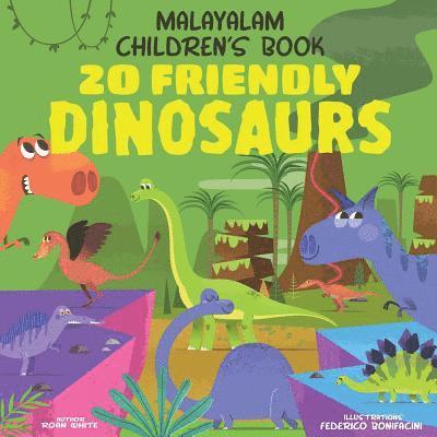 Roan White - Malayalam Children's Book: 20 Friendly Dinosaurs, Häftad. Tillgänglighet: Lägg i varukorg
