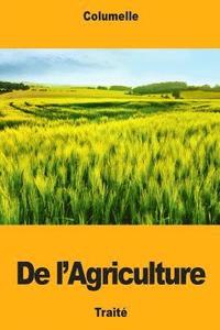 bokomslag De l'Agriculture