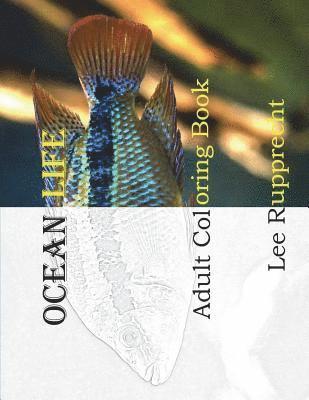 Ocean Life: Adult Coloring Book 1