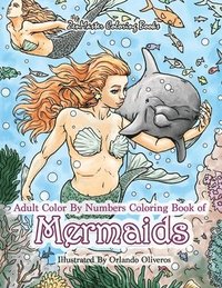 bokomslag Adult Color By Numbers Coloring Book of Mermaids
