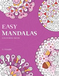 bokomslag Easy Mandalas Colouring Book