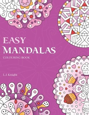 bokomslag Easy Mandalas Colouring Book