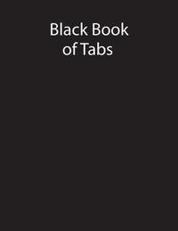 bokomslag Black Book of Tabs