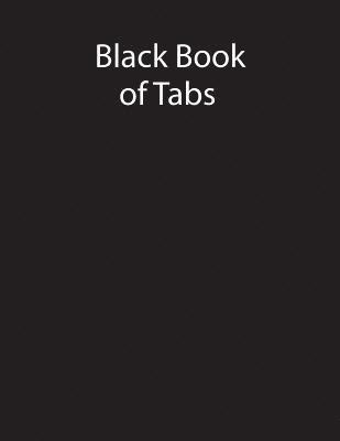 bokomslag Black Book of Tabs