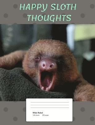 bokomslag Happy Sloth Thoughts (Vol. 9)