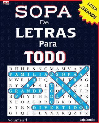 SOPA De LETRAS Para TODO 1