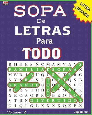 bokomslag SOPA De LETRAS Para TODO