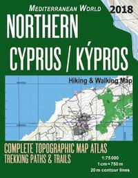 bokomslag Northern Cyprus / Kypros Hiking & Walking Map 1