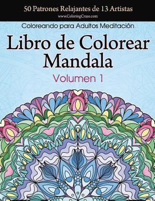 bokomslag Libro de Colorear Mandala