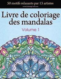 bokomslag Livre de coloriage des mandalas