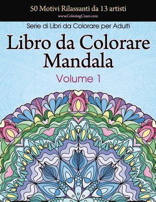 bokomslag Libro da Colorare Mandala