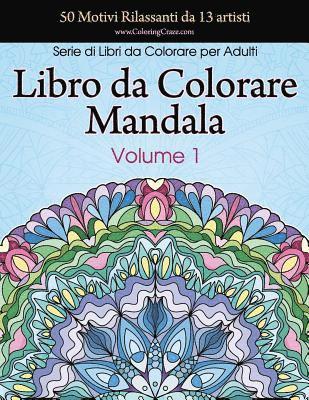 bokomslag Libro da Colorare Mandala