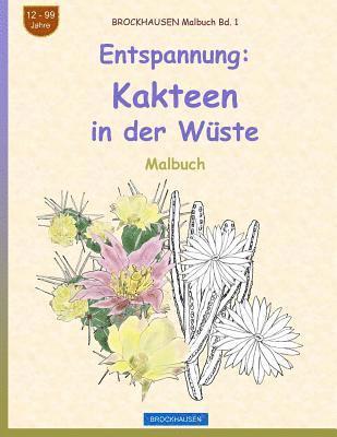 BROCKHAUSEN Malbuch Bd. 1 - Entspannung: Kakteen in der Wüste 1