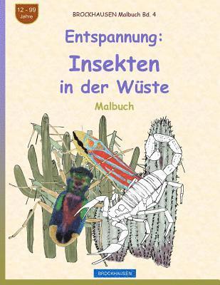 bokomslag BROCKHAUSEN Malbuch Bd. 4 - Entspannung: Insekten in der Wüste