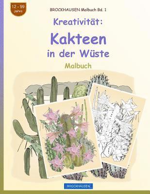 BROCKHAUSEN Malbuch Bd. 1 - Kreativität: Kakteen in der Wüste 1