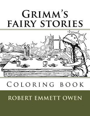 Grimm's fairy stories: Coloring book 1