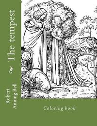 bokomslag The tempest: Coloring book