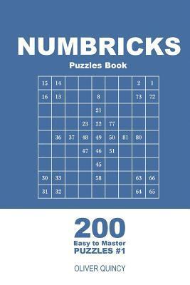 bokomslag Numbricks Puzzles Book - 200 Easy to Master Puzzles 9x9 (Volume 1)