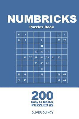 bokomslag Numbricks Puzzles Book - 200 Easy to Master Puzzles 9x9 (Volume 2)