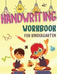 bokomslag Kindergarten Handwriting Workbook: Tracing Alphabet Letter for Kids, 104 Pages of Handwriting and Coloring