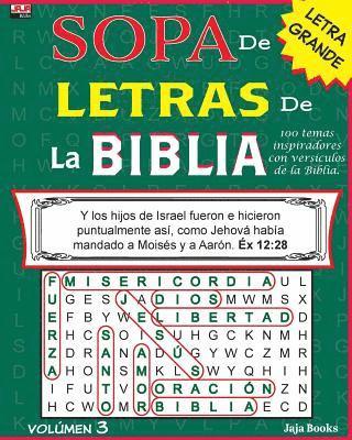 SOPA de LETRAS de la BIBLIA, Volúmen 3 1