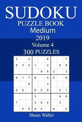 bokomslag 300 Medium Sudoku Puzzle Book 2019