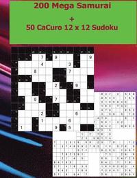 bokomslag 200 Mega Samurai + 50 CaCuro 12 x 12 Sudoku