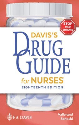 bokomslag Davis's Drug Guide for Nurses