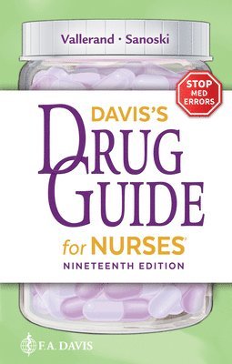 bokomslag Davis's Drug Guide for Nurses