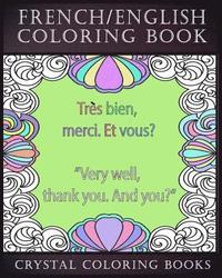 bokomslag French / English Coloring Book: 30 French To English Phrases You Will Need To Know If You Are Travelling And Don't Know The Language. A Brilliant Book