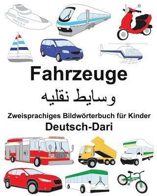 bokomslag Deutsch-Dari Fahrzeuge Zweisprachiges Bildwörterbuch für Kinder