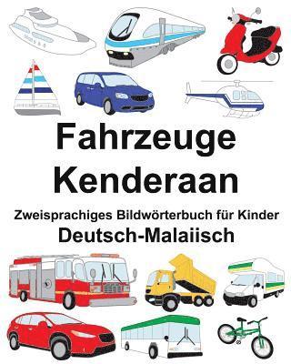 bokomslag Deutsch-Malaiisch Fahrzeuge/Kenderaan Zweisprachiges Bildwörterbuch für Kinder