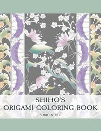 bokomslag Shiho's Origami Coloring Book