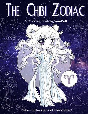 The Chibi Zodiac: A Kawaii Coloring Book by YamPuff featuring the Astrological Star Signs as Chibis 1