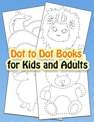 Dot to Dot Books for Kids and Adults: Fun Drawing and Coloring Cute Animals 1