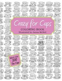 bokomslag Crazy for Cups: Adult Coloring Book