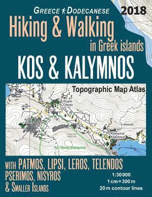 bokomslag Kos & Kalymnos Topographic Map Atlas 1