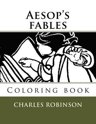 Charles Robinson, Monica Guido - Aesop's fables: Coloring book, Häftad