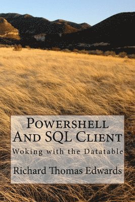 Powershell And SQL Client: Woking with the Datatable 1