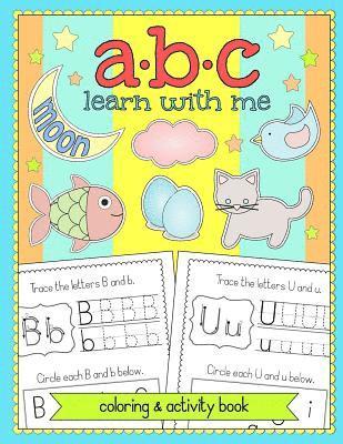 bokomslag ABC Learn With Me: Alphabet Coloring and Activity Book