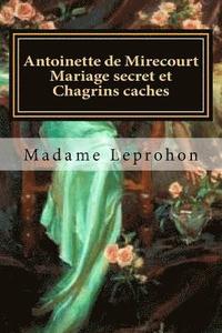 bokomslag Antoinette de Mirecourt Mariage secret et Chagrins caches (French Edition)